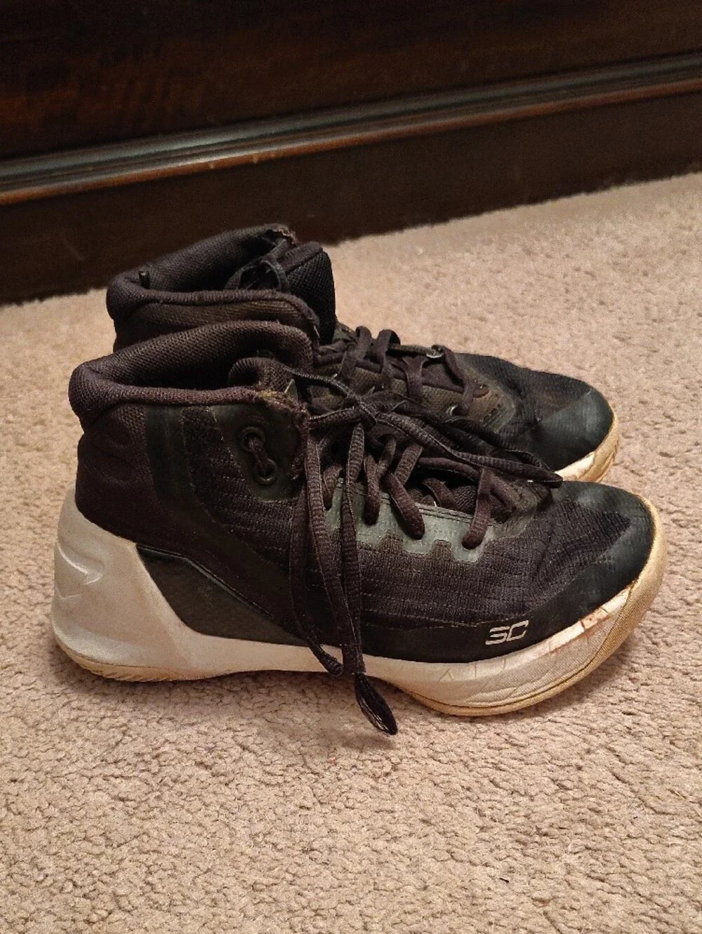 Kids Nike And UA Shoes